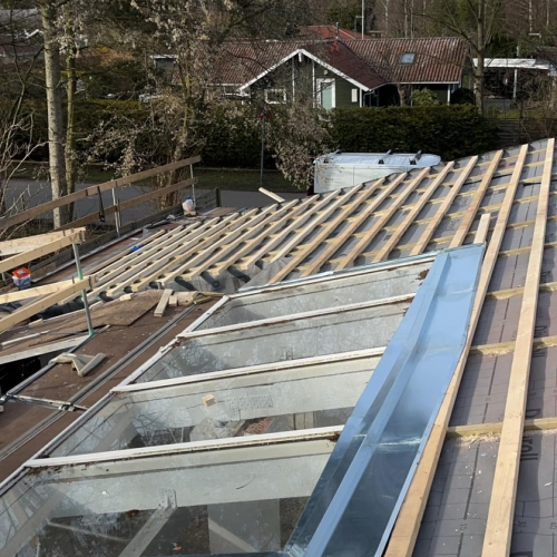 Zink inddækning til ovenlys