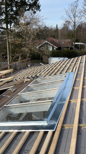 Zink inddækning til ovenlys