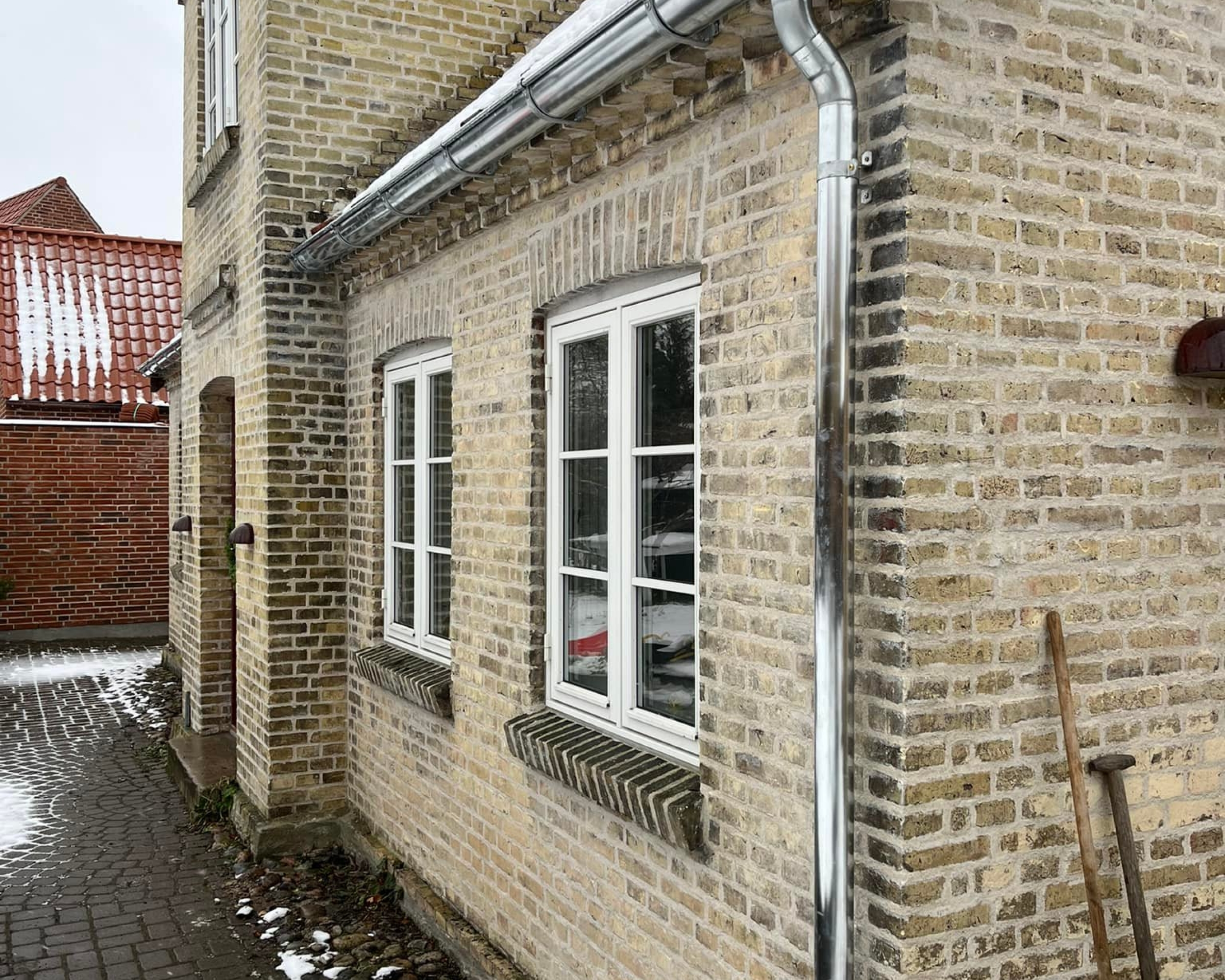 ny tagrende og nedløb