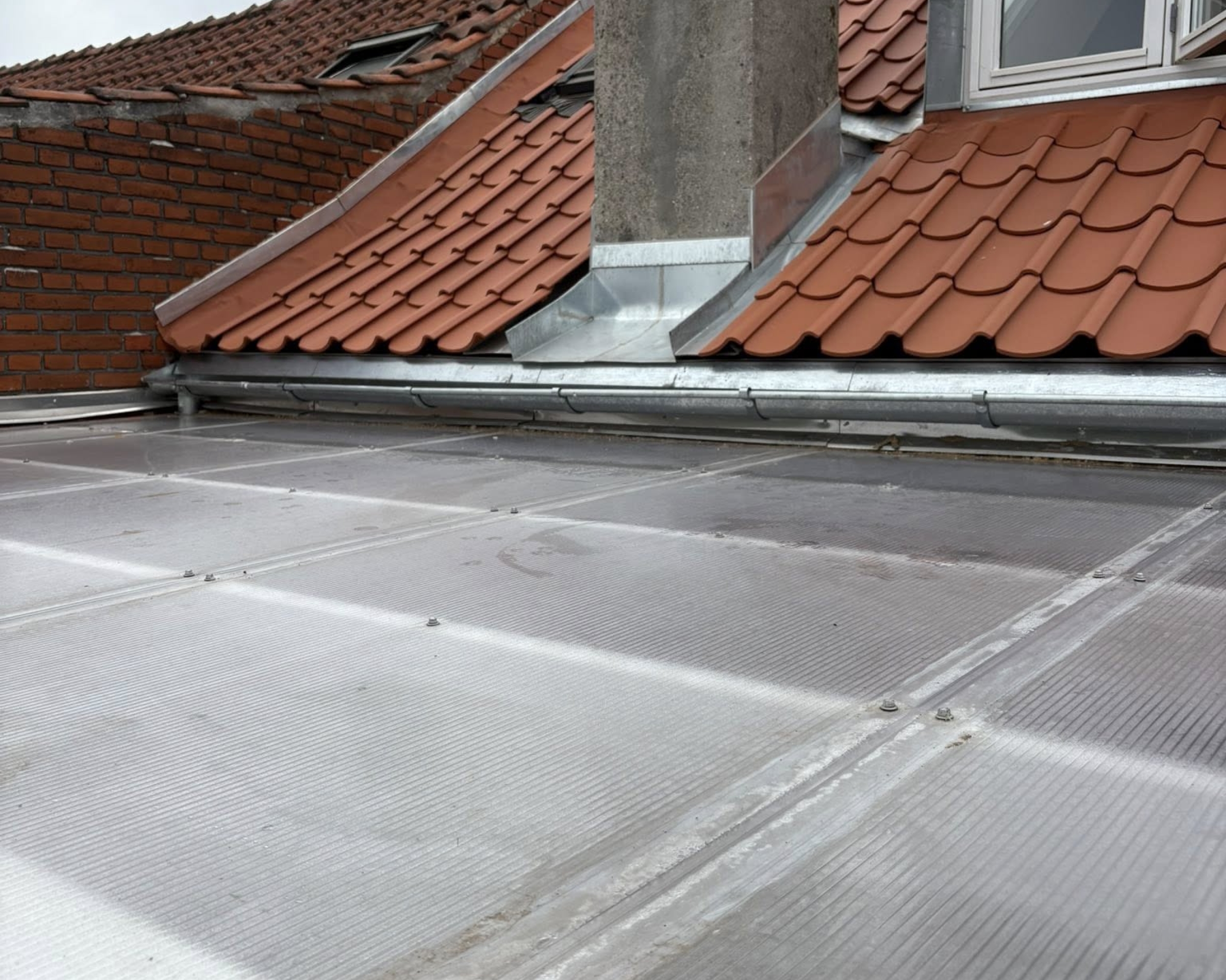 Opsætning af tagrende