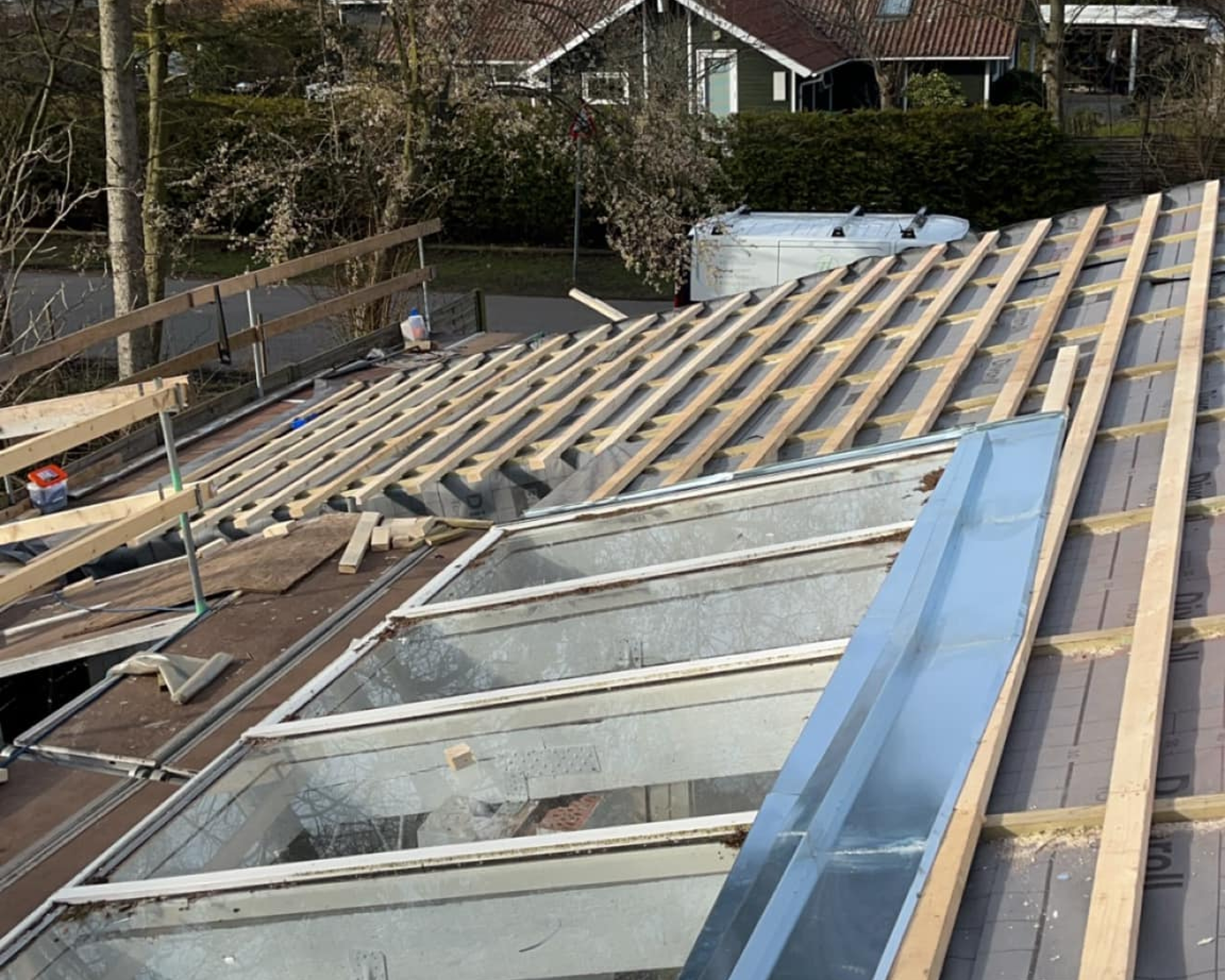 Zink inddækning til ovenlys